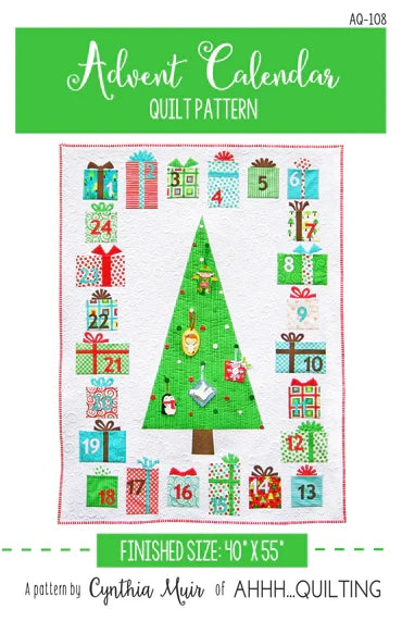 Advent Calendar Quilt Pattern