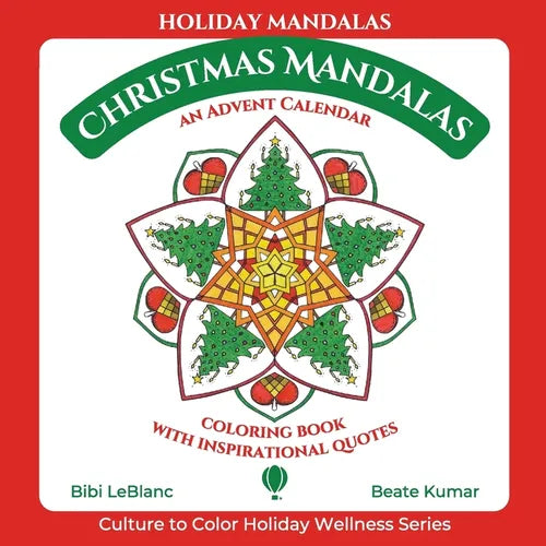 Christmas Mandalas Advent Calendar Coloring Book