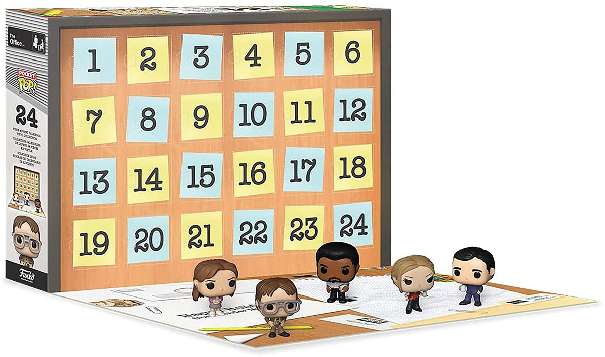 Funko The Office Advent Calendar – 24 Pocket Pop! Figures