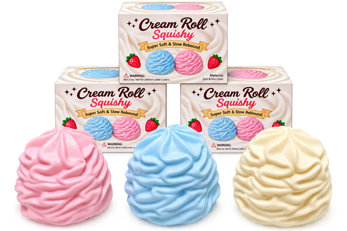 Cream roll squishy