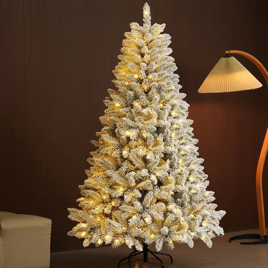 Snow Flocked Artificial Christmas Tree – product view 2