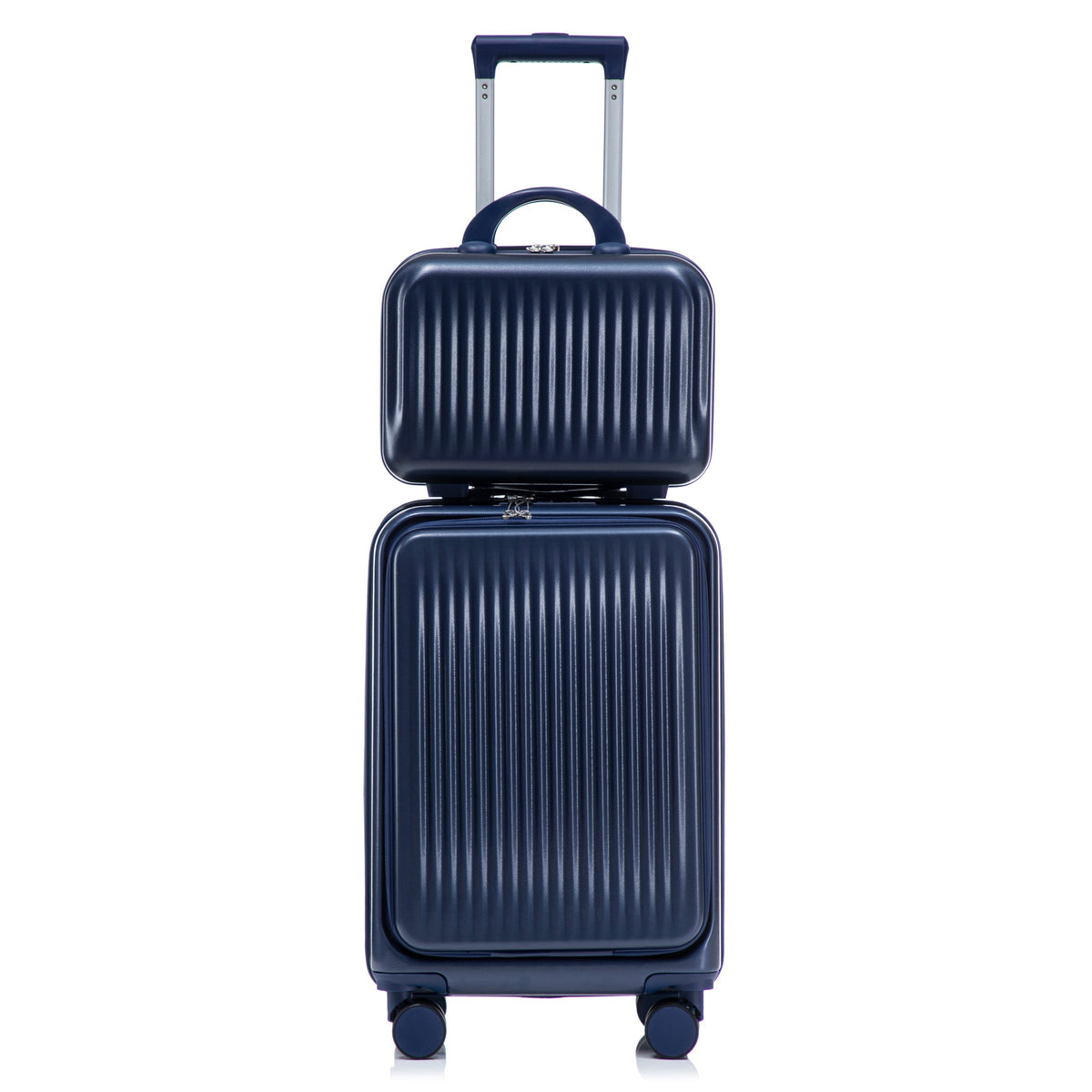 14"/20" 2-Piece ABS Spinner Luggage Set