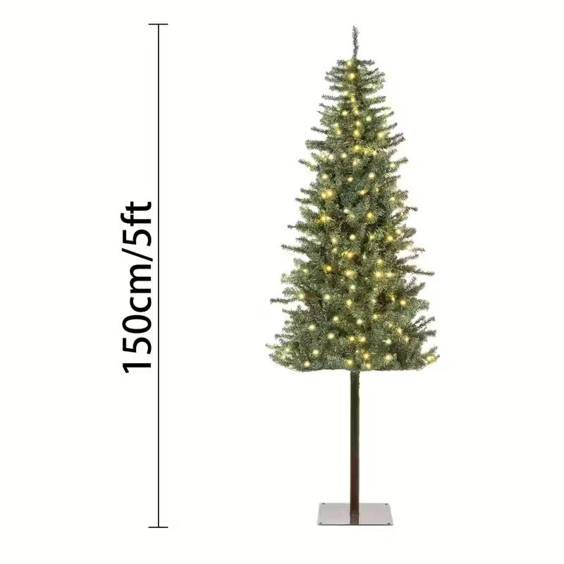Pre-Installed Lighted Christmas Tree – product view 3