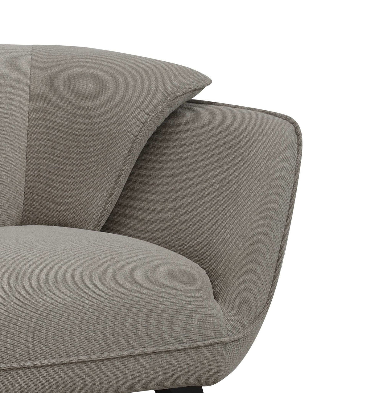 Nayeli Boucle Sofa with Pocket Coil Seating - Gray or Dark Brown