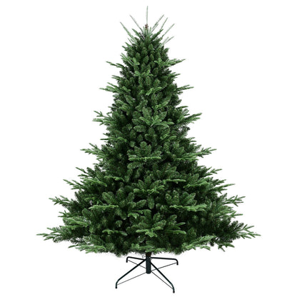 Full-Shaped 6 Ft Christmas Tree with 1673 PE/PVC Tips - Green