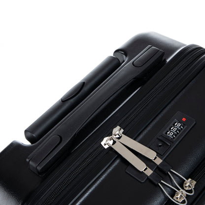 14" & 20" ABS Spinner Luggage Set with Cosmetic Case
