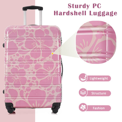 Hardshell 3-Piece Spinner Luggage Set with TSA Lock