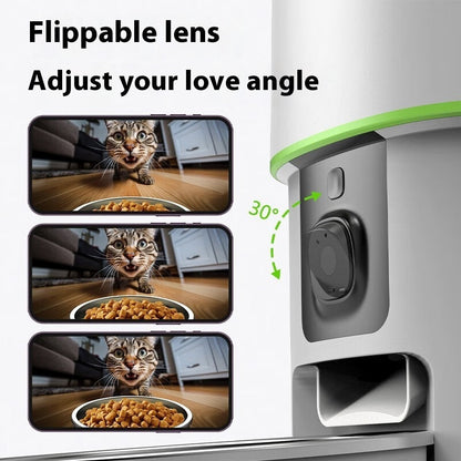 Automatic Pet Feeder Intelligent Remote Video Control