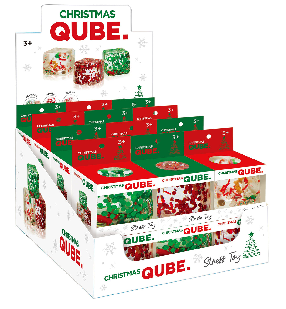 Christmas cubes squishy