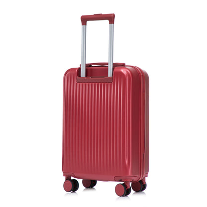 14"/20" 2-Piece ABS Spinner Luggage Set with Lock