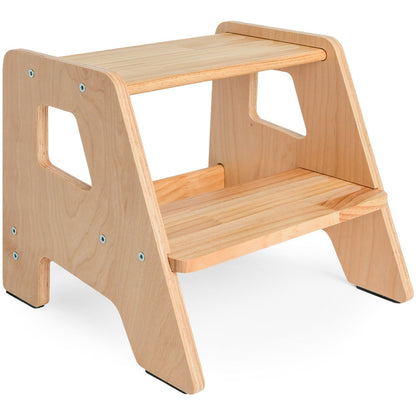 2-Step Wooden Toddler Stool