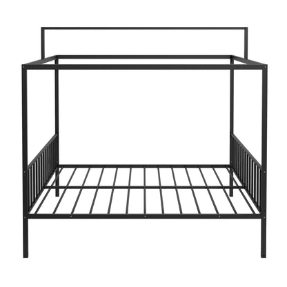 3-in-1 Montessori Floor Bed with Fenced Support