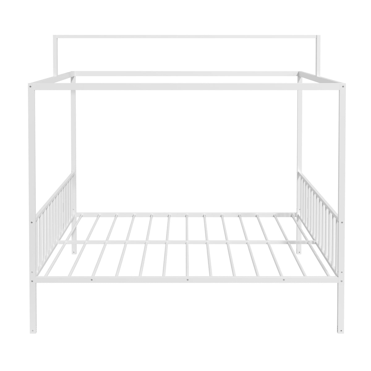 3-in-1 Montessori Floor Bed with Fenced Support