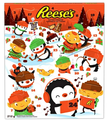 Reese's Peanut Butter Chocolate Christmas Advent Calendar, 212g