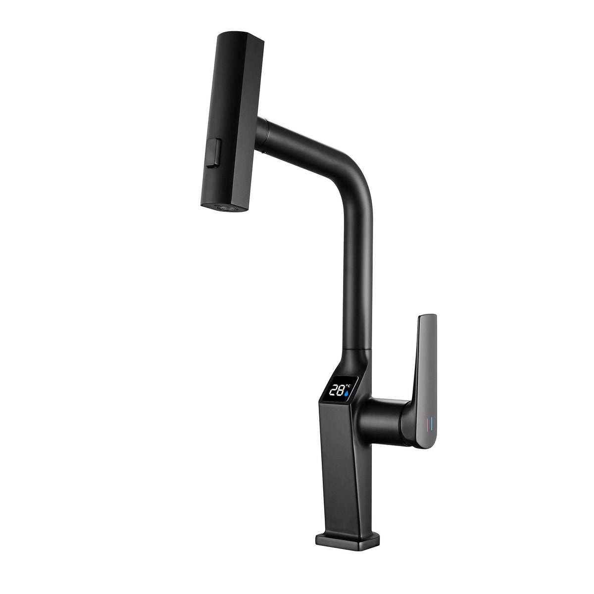 Touchless Matte Kitchen Faucet with Touchless Design - Matte Black