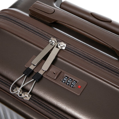 2-Piece Spinner Luggage Set with Cosmetic Case