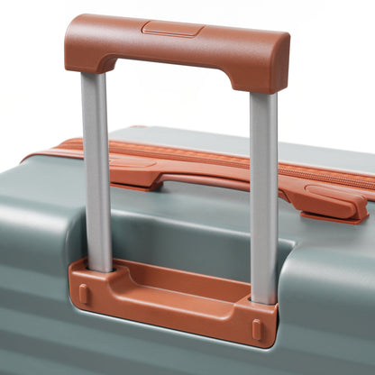 Deluxe 5-Piece Hard-Side Luggage Set with USB and TSA Locks - Multiple Colors