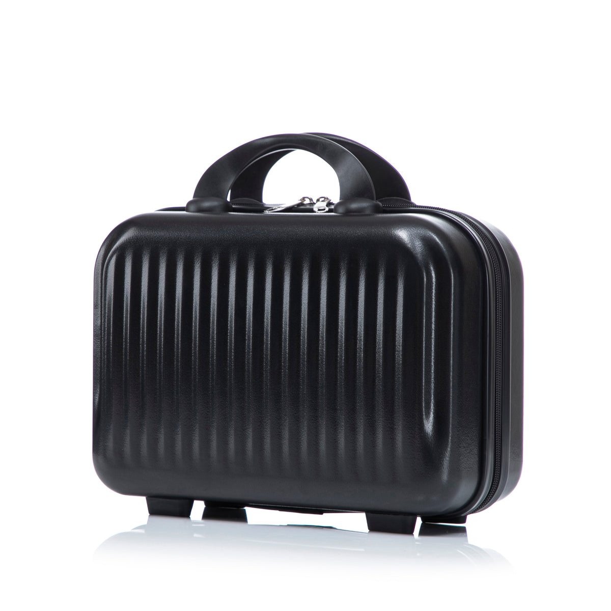 14" & 20" ABS Spinner Luggage Set with Cosmetic Case