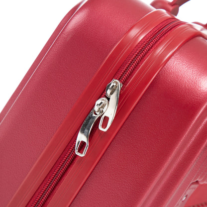 14"/20" 2-Piece ABS Spinner Luggage Set with Lock