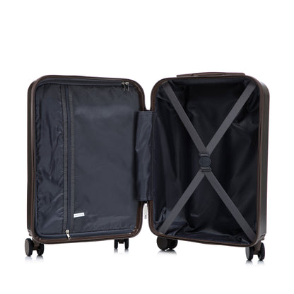 2-Piece Spinner Luggage Set with Cosmetic Case