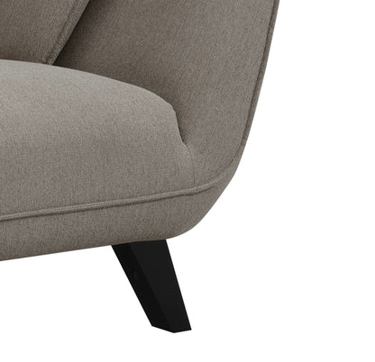 Nayeli Boucle Loveseat with Pocket Coil Seating - Gray or Dark Brown