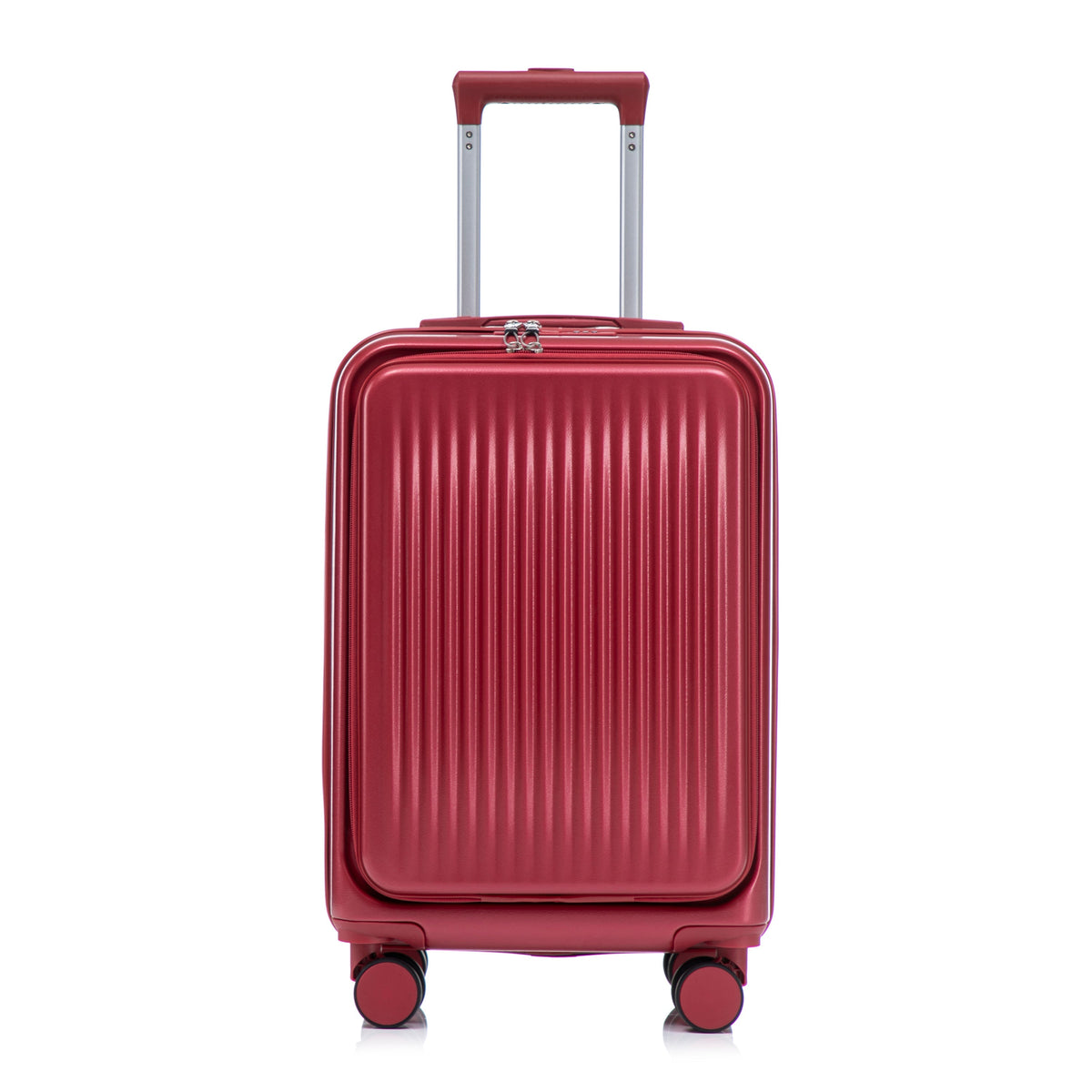 14"/20" 2-Piece ABS Spinner Luggage Set with Lock