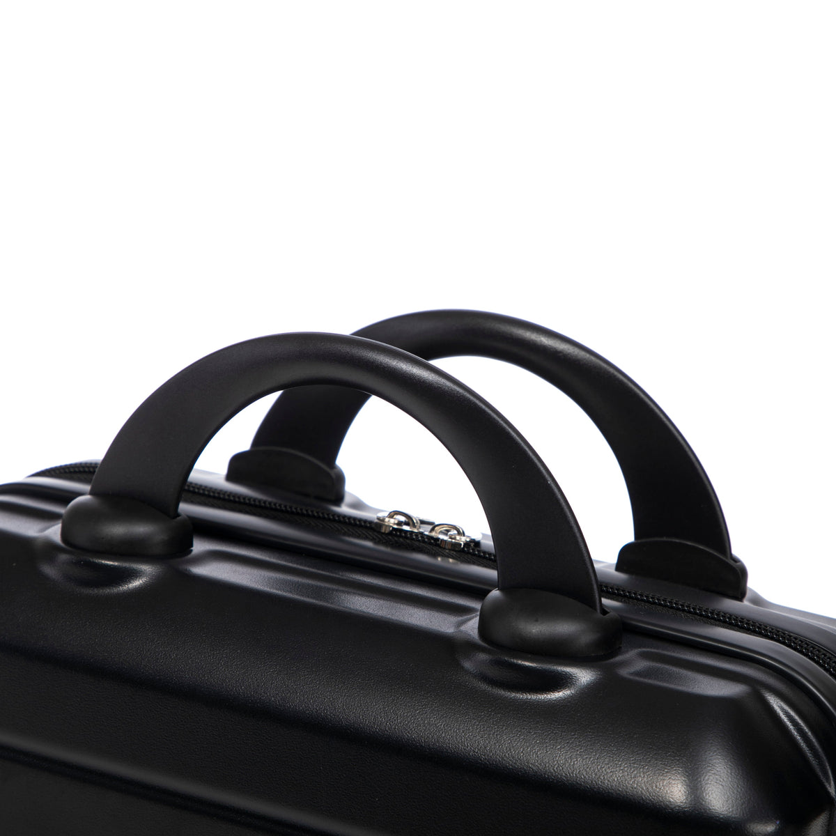 ABS Spinner Wheel Luggage Set with Combination Lock - Black