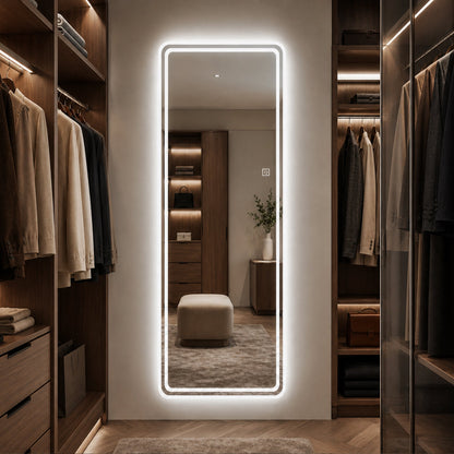 65" x 21" LED Full Length Mirror