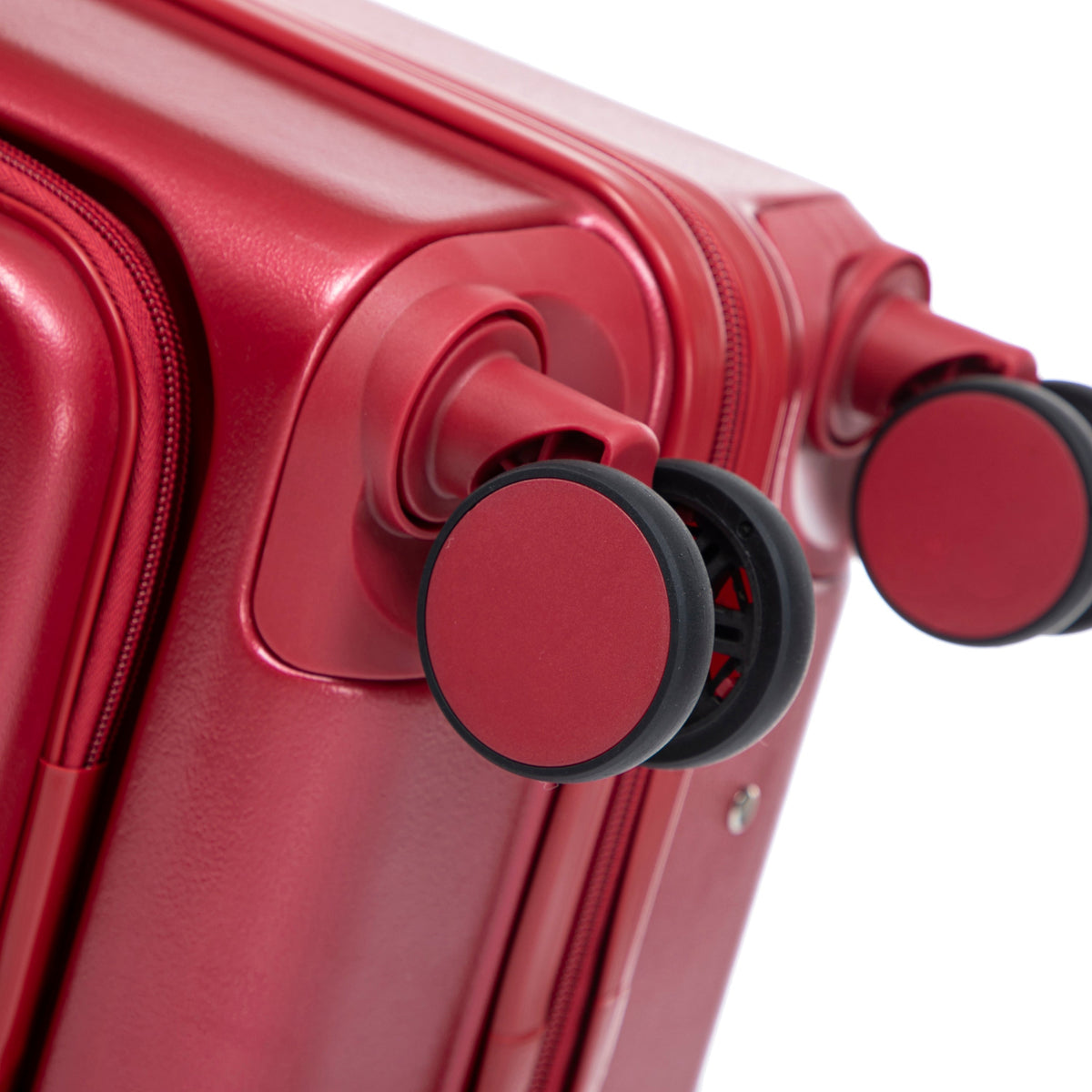 14"/20" 2-Piece ABS Spinner Luggage Set with Lock