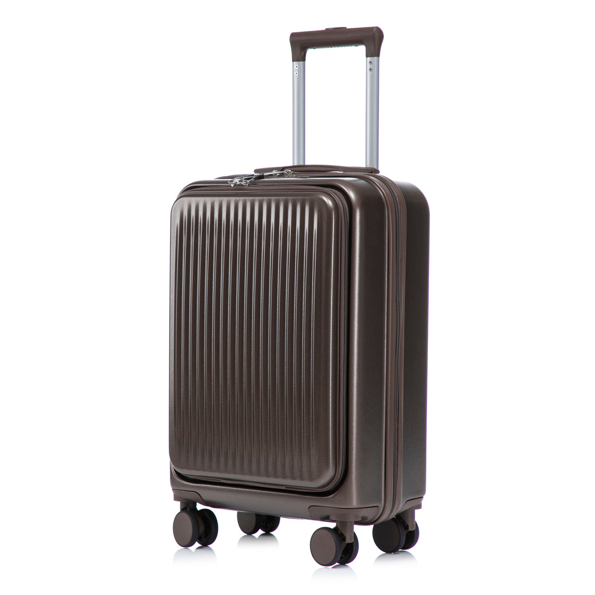 2-Piece Spinner Luggage Set with Cosmetic Case