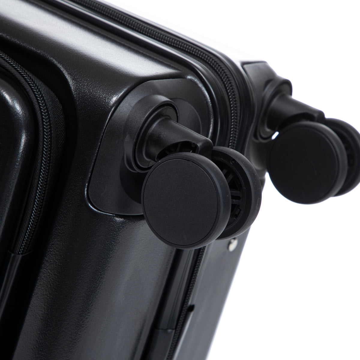 14" & 20" ABS Spinner Luggage Set with Cosmetic Case