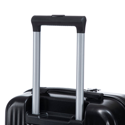 14" & 20" ABS Spinner Luggage Set with Cosmetic Case