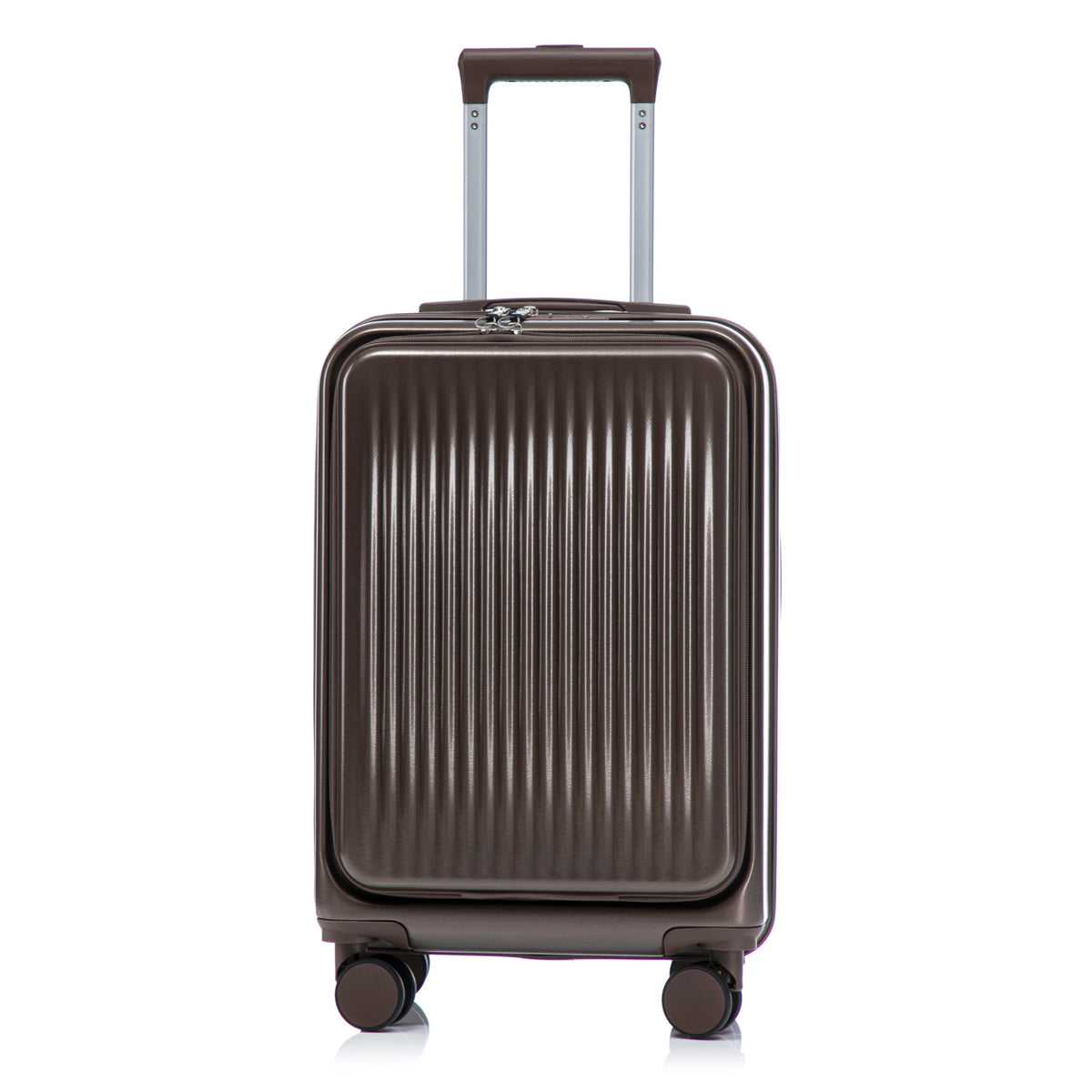 2-Piece Spinner Luggage Set with Cosmetic Case