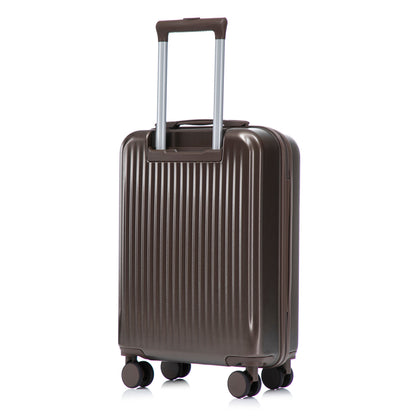 2-Piece Spinner Luggage Set with Cosmetic Case