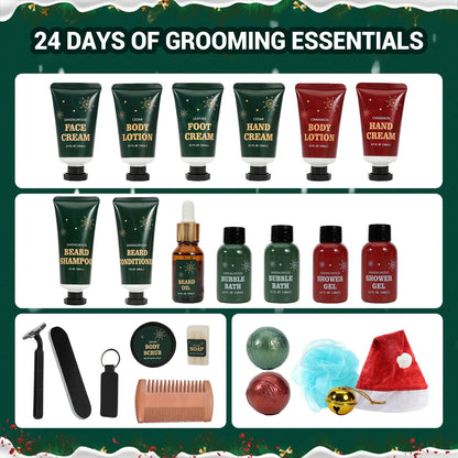 Men’s Beard Care & Skincare Advent Calendar – 2025 Edition