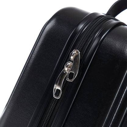 14" & 20" ABS Spinner Luggage Set with Cosmetic Case