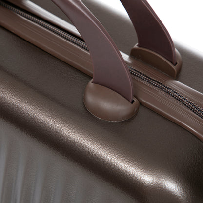 2-Piece Spinner Luggage Set with Cosmetic Case