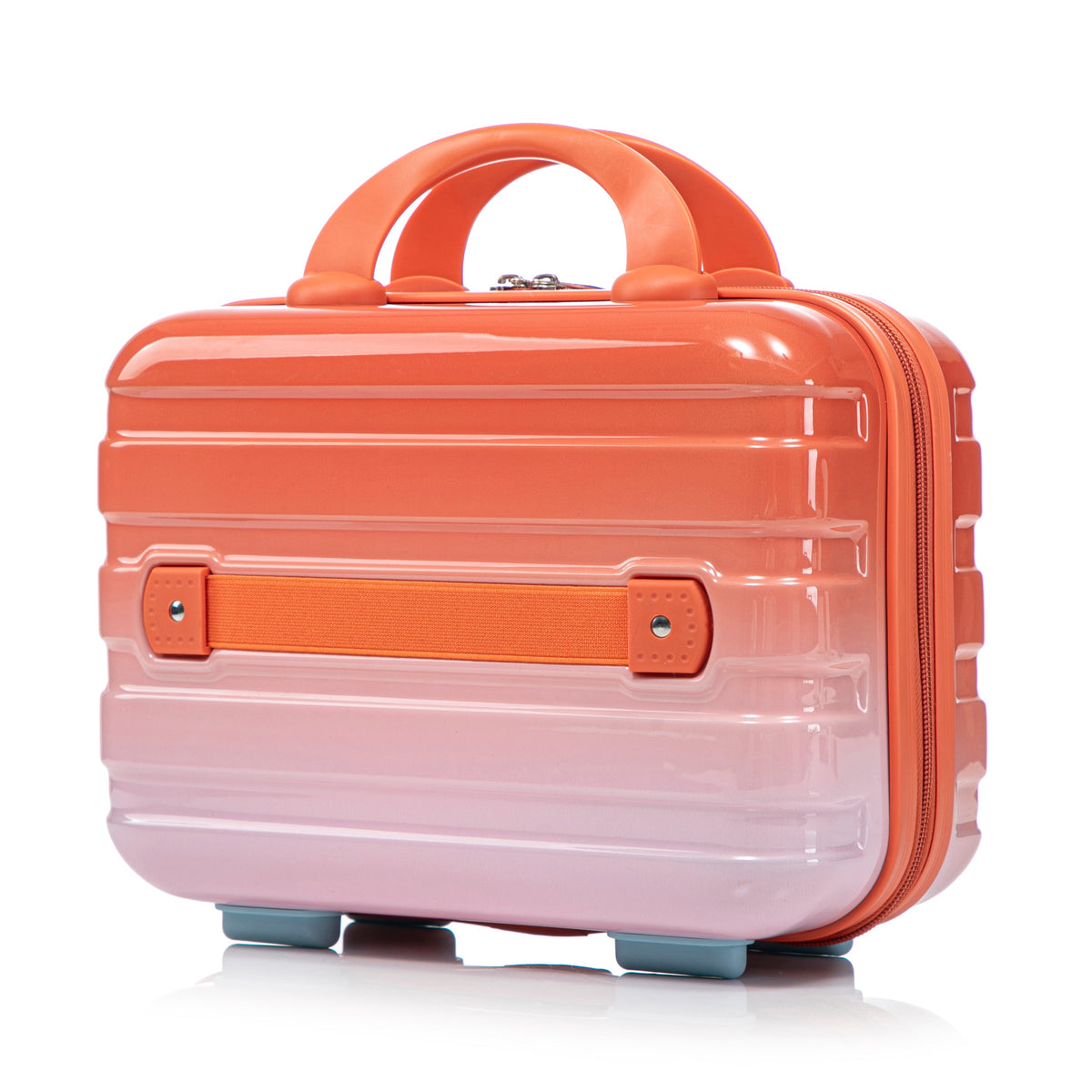 2-Piece Gradient Spinner Luggage Set with Lock