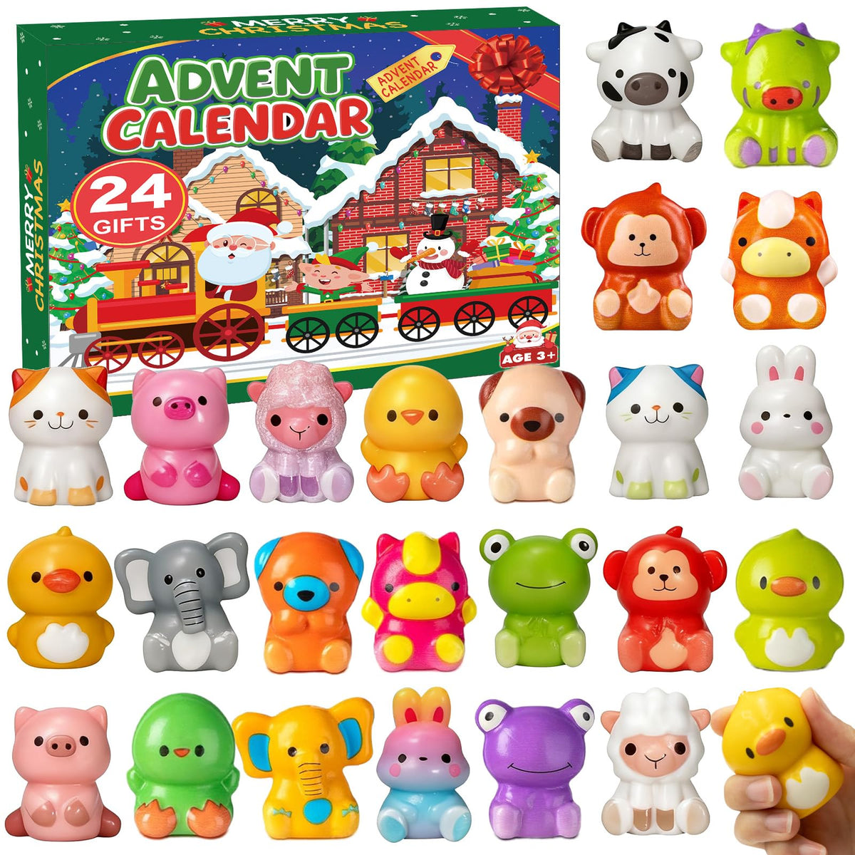 Govetom Slow-Rising Squishy Advent Calendar – 2025 Edition