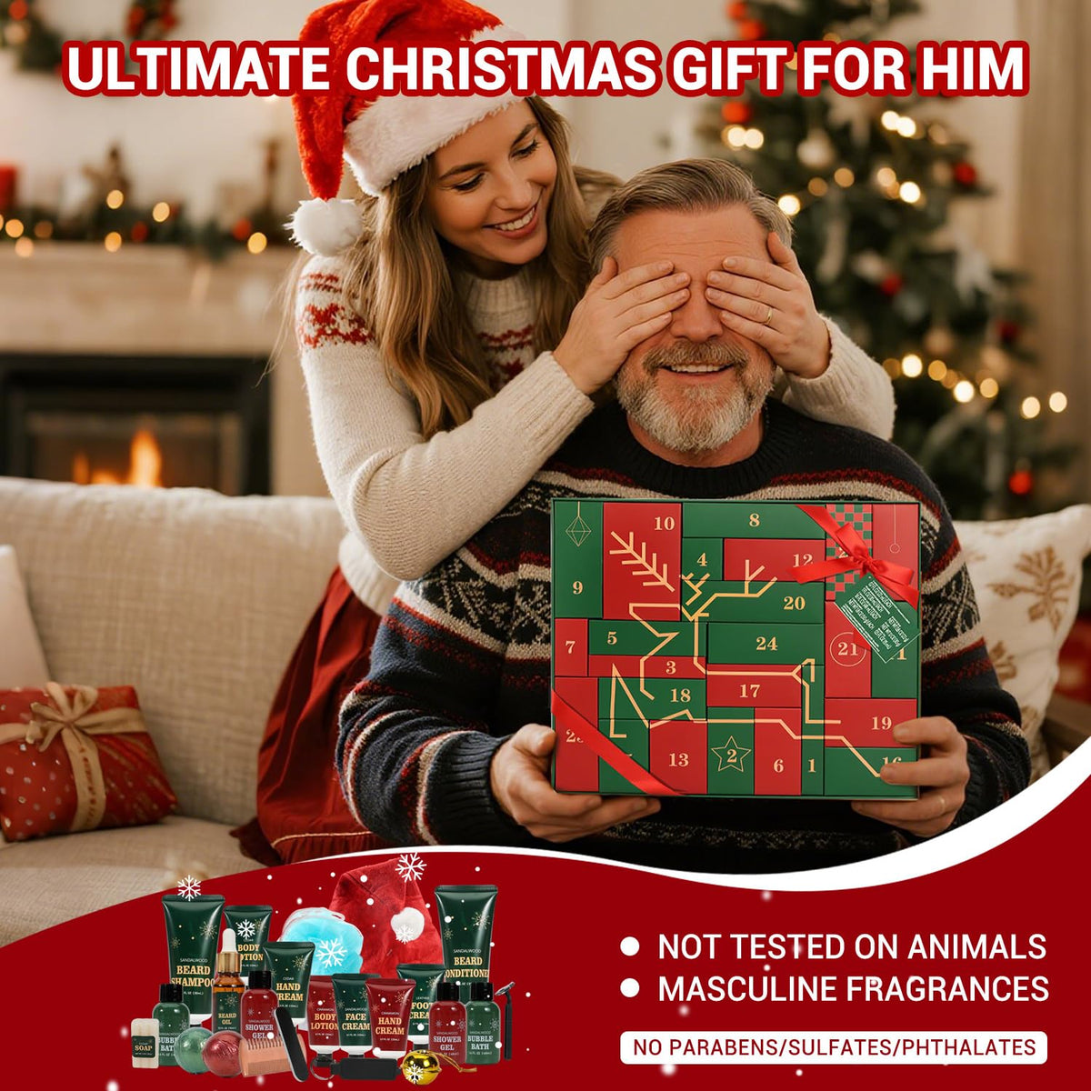 Men’s Beard Care & Skincare Advent Calendar – 2025 Edition