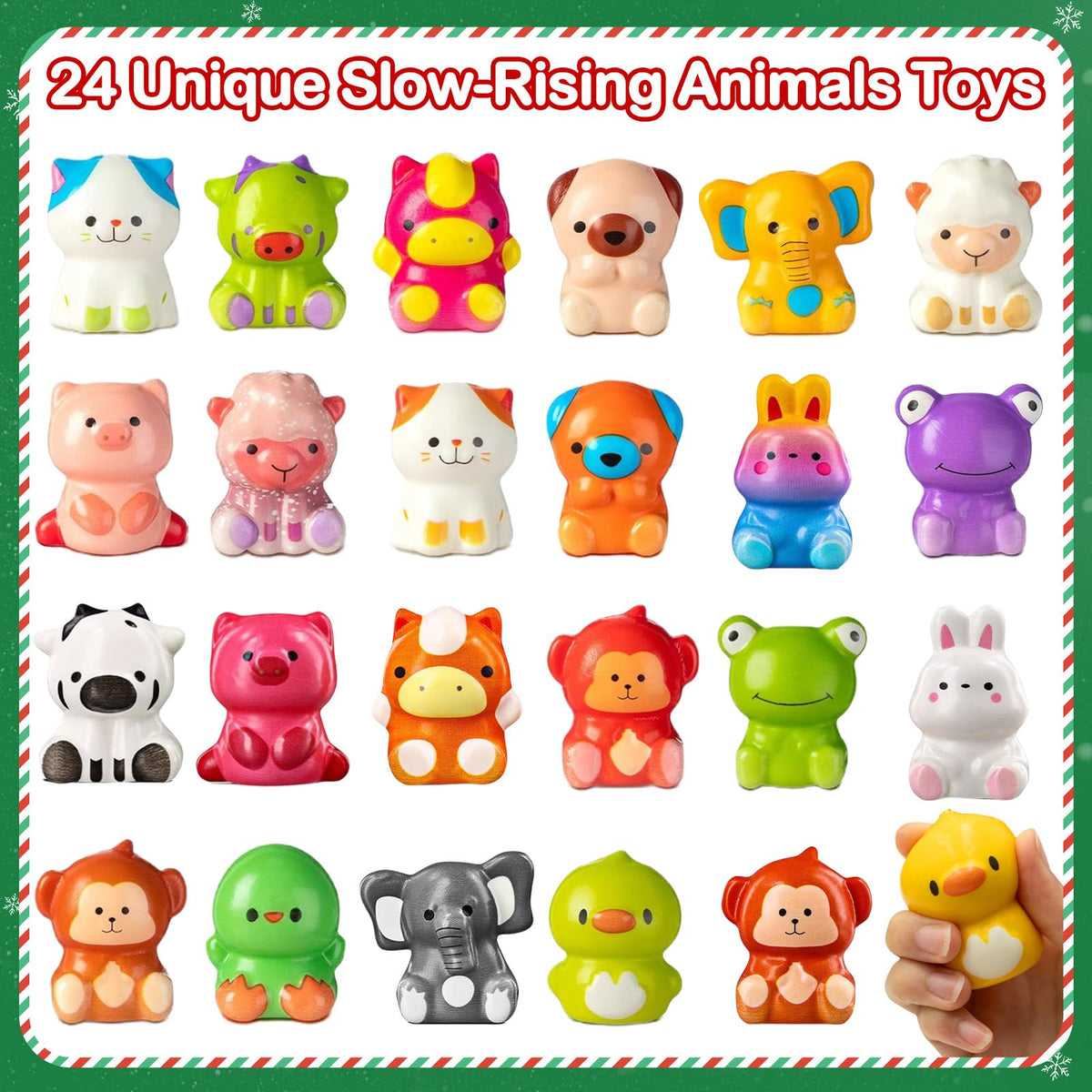 Govetom Slow-Rising Squishy Advent Calendar – 2025 Edition