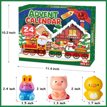 Govetom Slow-Rising Squishy Advent Calendar – 2025 Edition