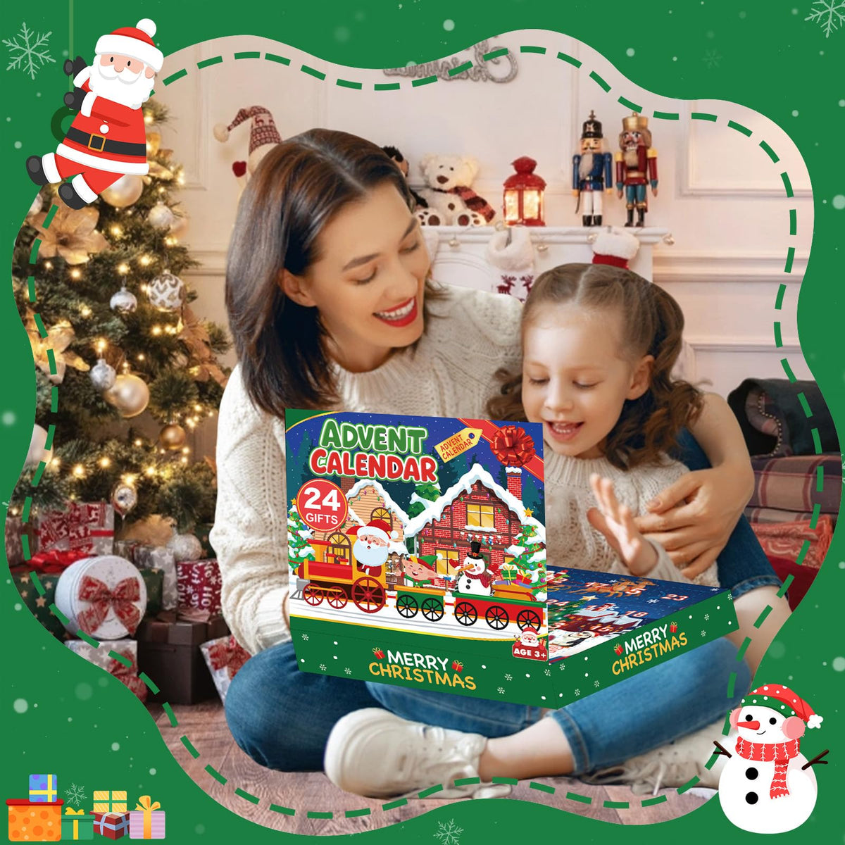 Govetom Slow-Rising Squishy Advent Calendar – 2025 Edition
