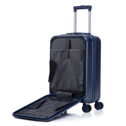 14"/20" 2-Piece ABS Spinner Luggage Set