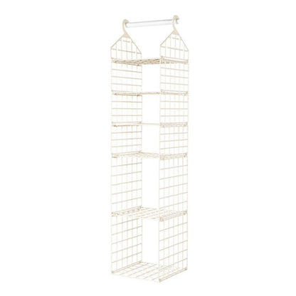 ClosetMax™ Foldable Hanging Organizer – Multi-Tier Space Saver for Pajamas, Coats, Sweaters & More