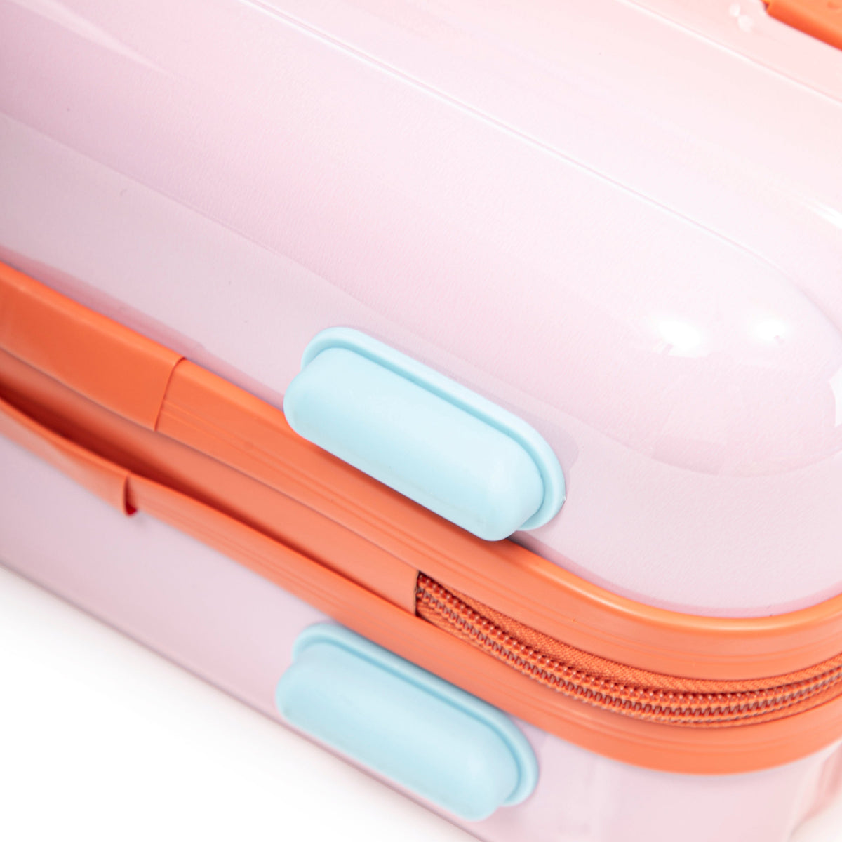 2-Piece Gradient Spinner Luggage Set with Lock