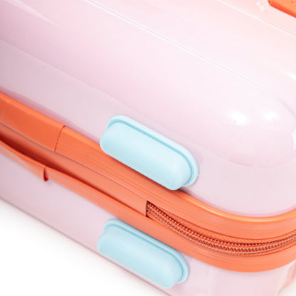 2-Piece Gradient Spinner Luggage Set with Lock