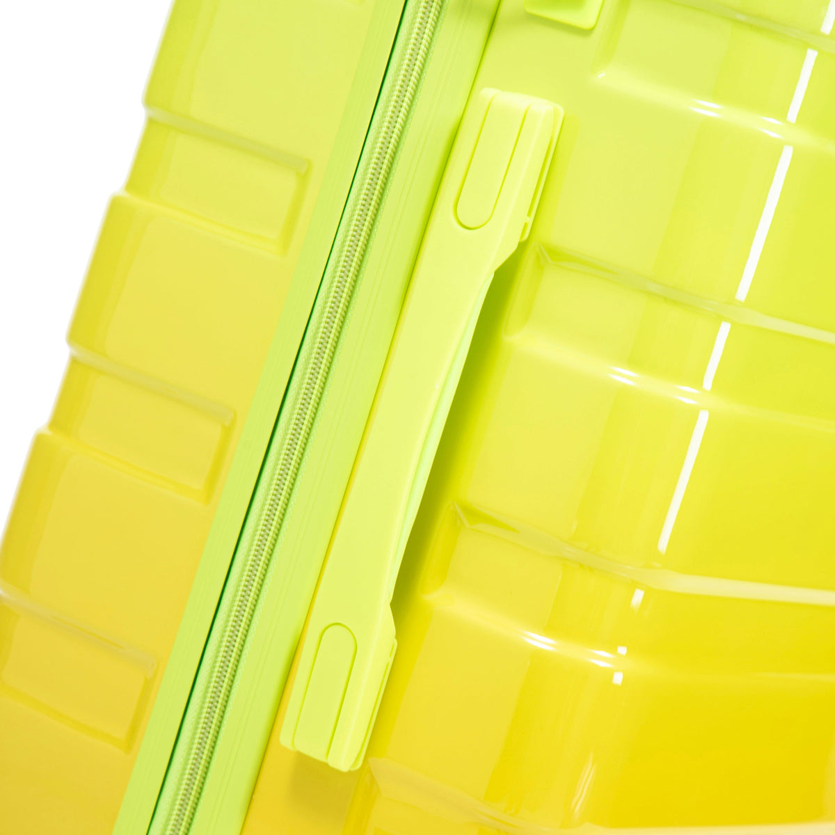 20"/24"/28" 3-Piece Spinner Luggage Set – Yellow & Green