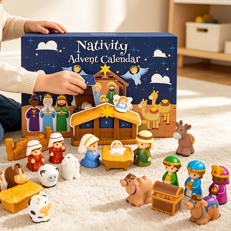 2026 Nativity Advent Calendar 24-Day Christmas Countdown – product view 4