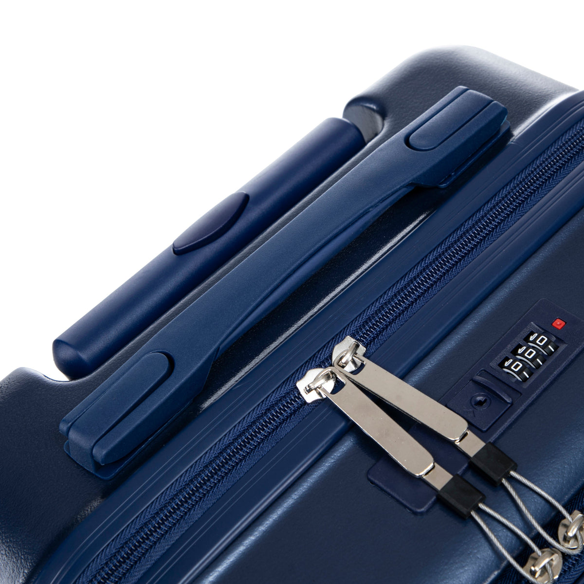 14"/20" 2-Piece ABS Spinner Luggage Set